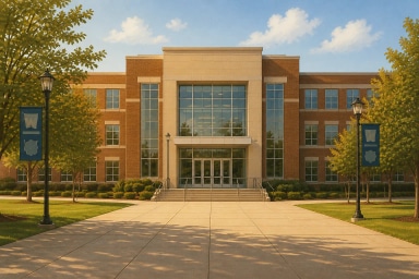 Westview High School as a kept Gentle Journeys illustration.