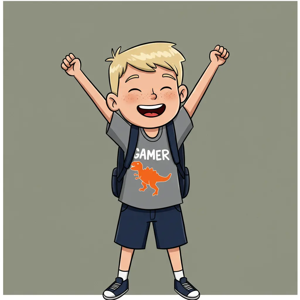 Child using the tool